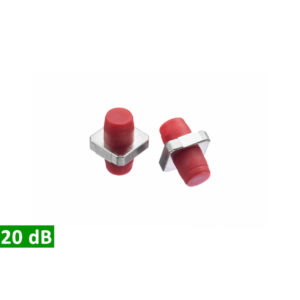 Аттенюатор оптический FC/UPC 20 дБ Female-Female